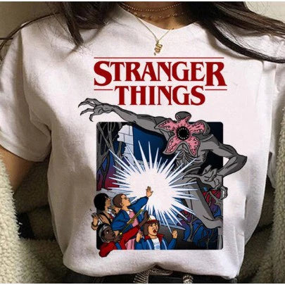 Camiseta Stranger Things Demogorgon Unissex e Babylook