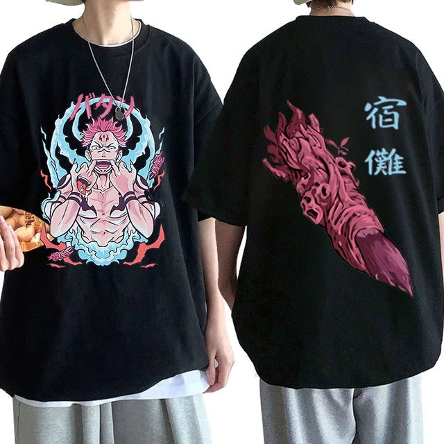 Camiseta Sukuna Finger Jujutsu Kaisen